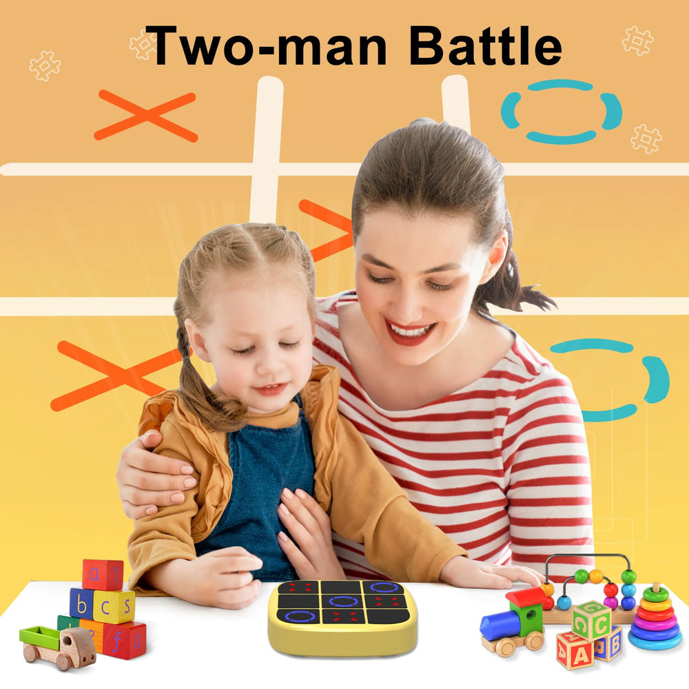 KOQQQ Tic-Tac-Toe Bolt memory flash mode boosts focus and recall.
