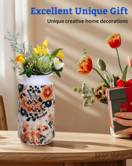 KOSTBAR 3D Puzzle Vase removable water cup for real or artificial blooms.