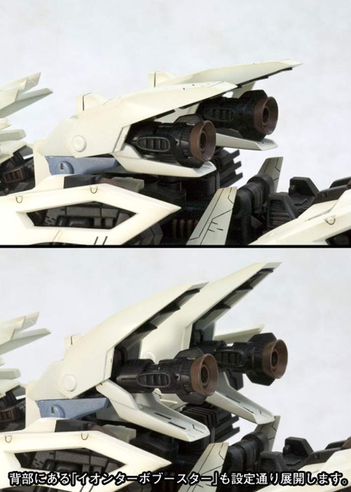 Kotobukiya ZOIDS Liger Zero white color kit with multi-color finish