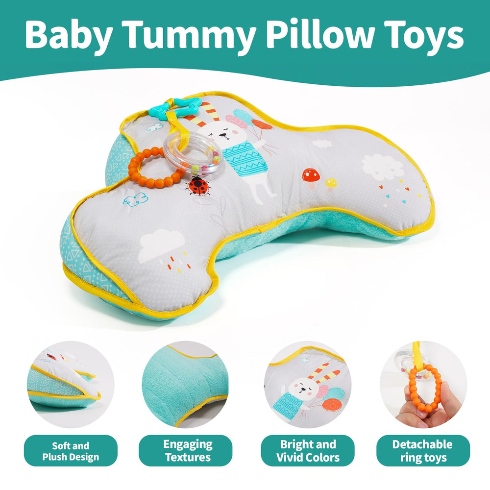 Koty gift-ready tummy time pillow for newborns and parents