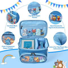 Kowenlic blue lightweight carry bag is travel-ready and gift-friendly