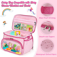 Kowenlic carrying case folded compact mode for simple storage between trips
