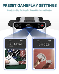 KPAW adjustable tray demonstrates compatibility with standard and UNO cards