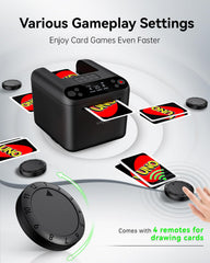 KPAW card dealer LED display offers clear, quick settings.