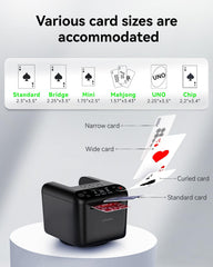 KPAW card dealer 4000 mAh battery enables long sessions.