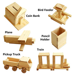 Kraftic hammer-nails setup demonstrates real carpentry practice for beginners.
