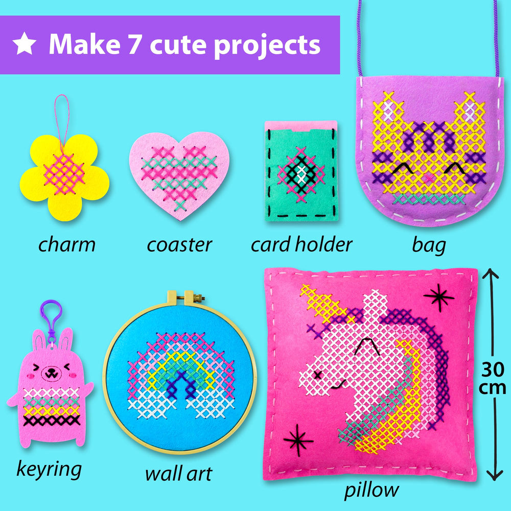 KRAFUN pillow project shows soft textile for cozy learning and play.