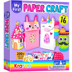 KRAFUN My First Unicorn Bunny kit box with organized supplies for creative toddler crafts