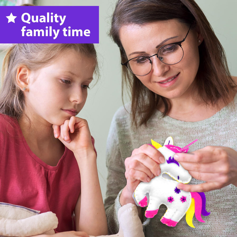 KRAFUN safe plastic tools designed for kid-friendly sewing sessions