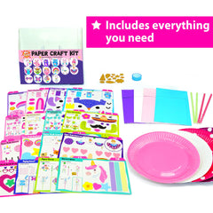 KRAFUN Unicorn Bunny craft projects set enables easy at-home art for beginners