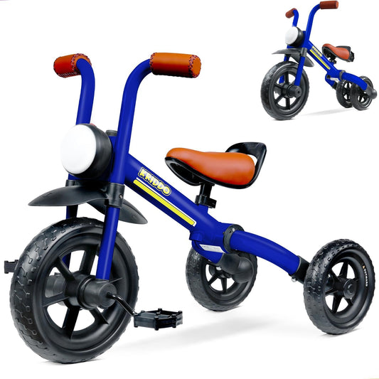 KRIDDO 2-in-1 balance bike front light for safer rides in low light.