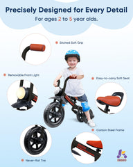 KRIDDO 2-step fold enables easy storage and transport