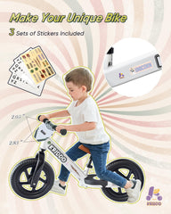 KRIDDO detachable plate enables easy personalization and sticker changes.