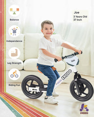 KRIDDO DIY stickers allow kids to customize their bike creatively.