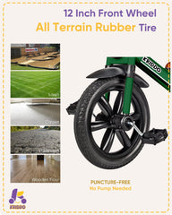 KRIDDO kids tricycle BPA-free materials and non-toxic finish ensure safe play.