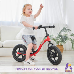 KRIDDO toddler bike bell with US flag promotes playful signaling during rides