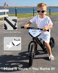 KRIDDO puncture-resistant tires improve stability on grass and sidewalks.