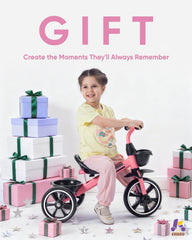 KRIDDO tricycle safe materials—BPA-free and non-toxic finishes.