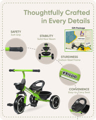 KRIDDO silent wheels deliver smooth rides with minimal noise.