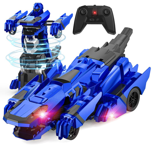 Kroyedfuw dinosaur transform RC car, front view showing dynamic action