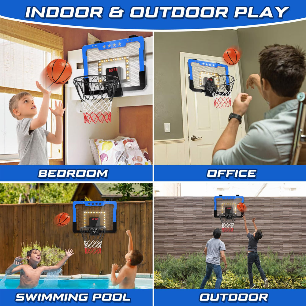 Kroyedfuw included balls and accessories simplify setup and play anywhere.