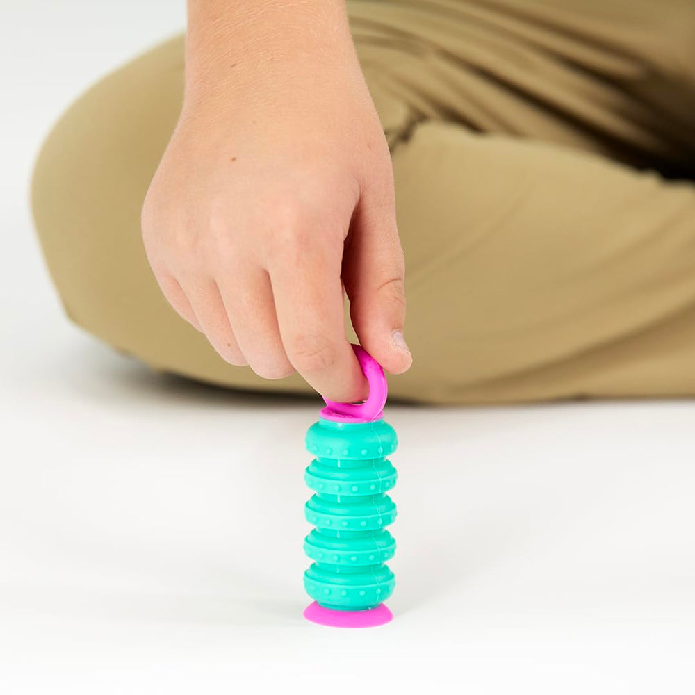 KRUMPLES Fidget Plungy pack-6 on the go for portable focus