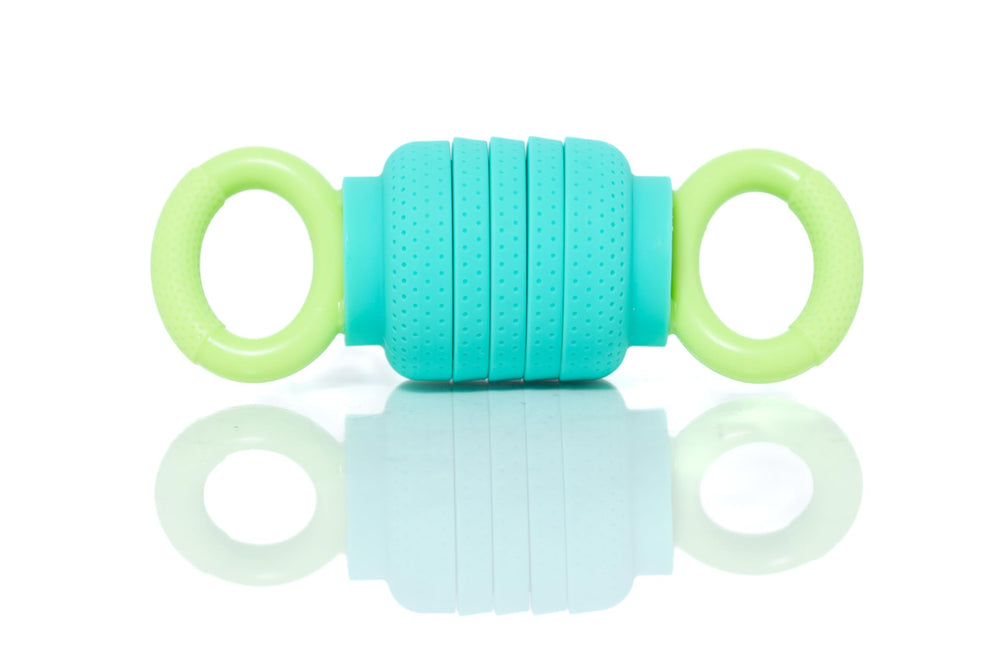 KRUMPLES Pully Teal bath time use is easy to clean.