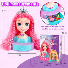 Kryonixty crown and accessories complete royal makeover looks.