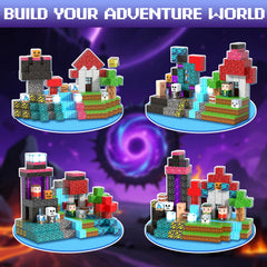 Kryzomat forest scene build: bright patterns fuel creative play