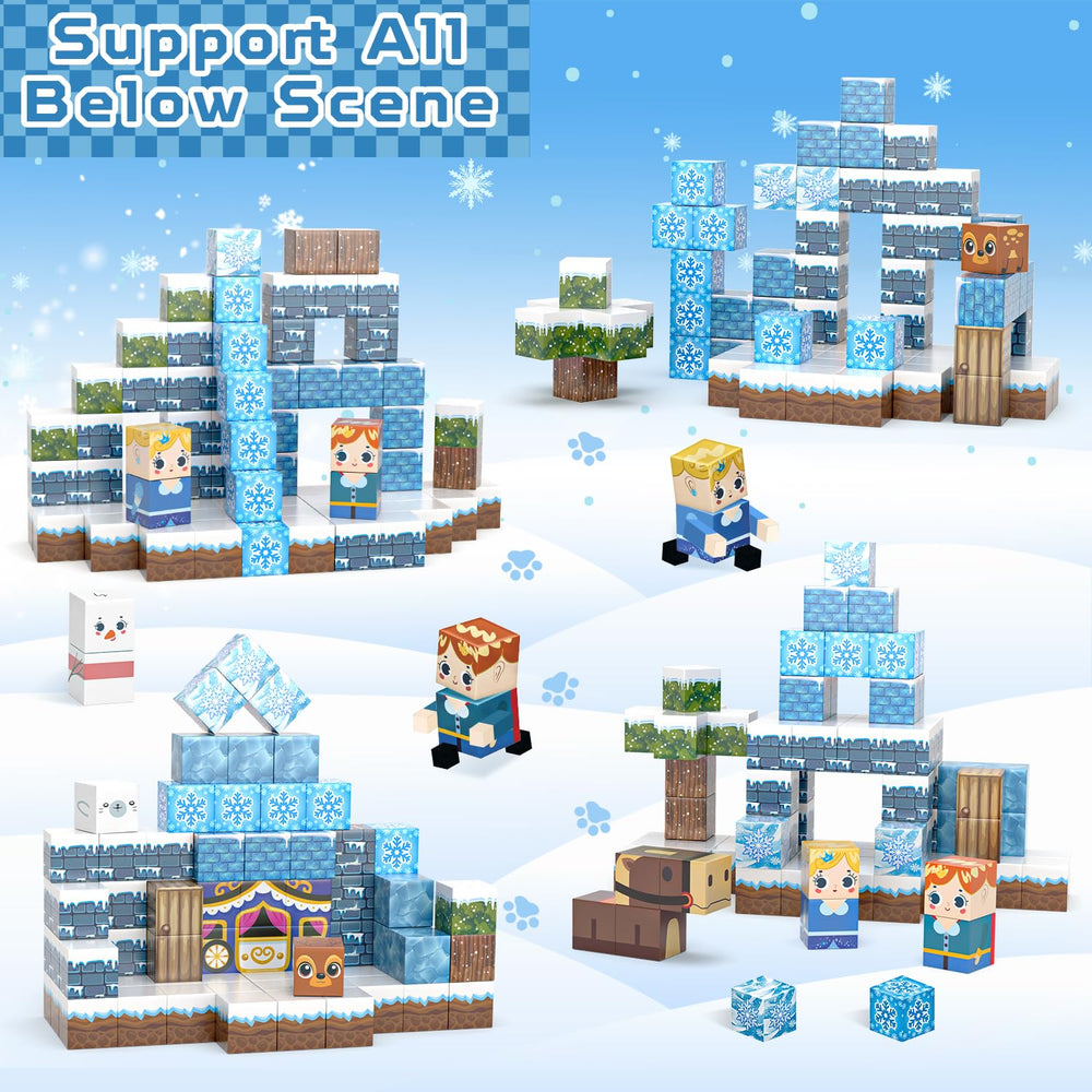 Kryzomat ice princess castle build for tall, stable structures.