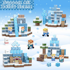 Kryzomat ice princess castle build for tall, stable structures.