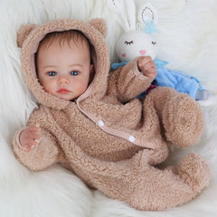 KSBD Reborn Baby Doll with poseable limbs enhances natural manipulation during storytelling.