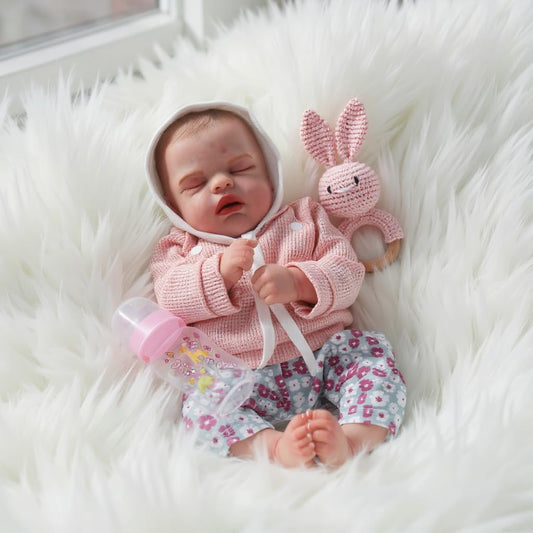 KSBD reborn doll sleeping face offers soothing companionship and lifelike cuddles