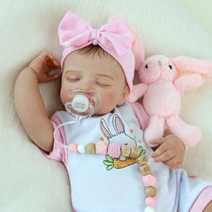 KSBD Rosalie sleeping face conveys serenity and comforting presence during cuddle time