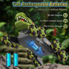 Kssvzz two 600mAh batteries extend playtime via USB charging