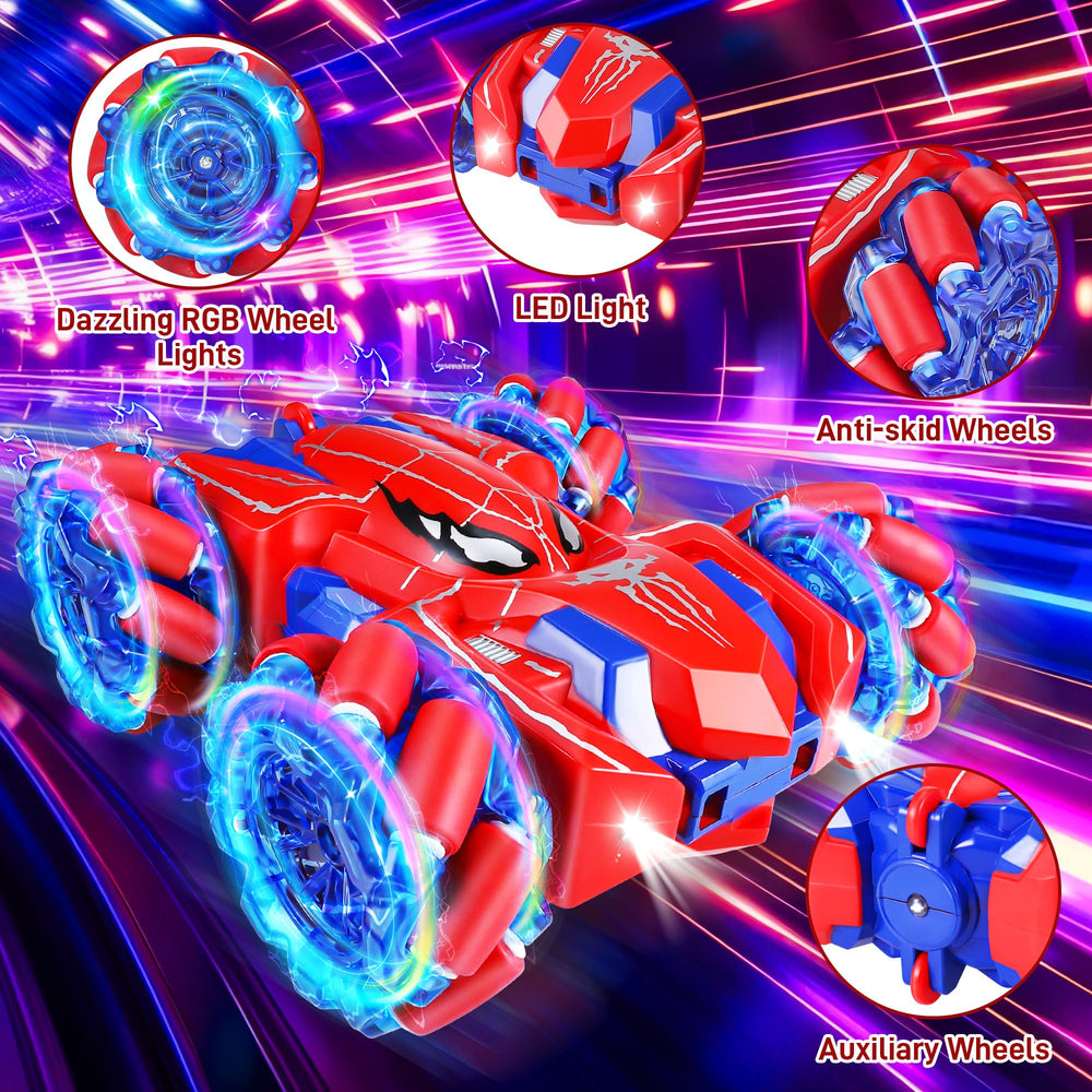 Kssvzz Spider RC Car 360 rotation for agile tricks.
