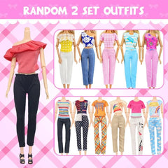 K.T. Fancy bikini swimsuits for sunny pretend vacations with dolls.