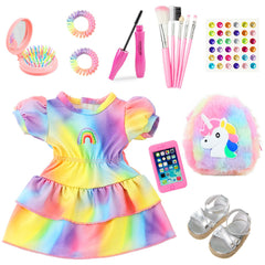K.T. Fancy stickers let kids personalize doll scenes.