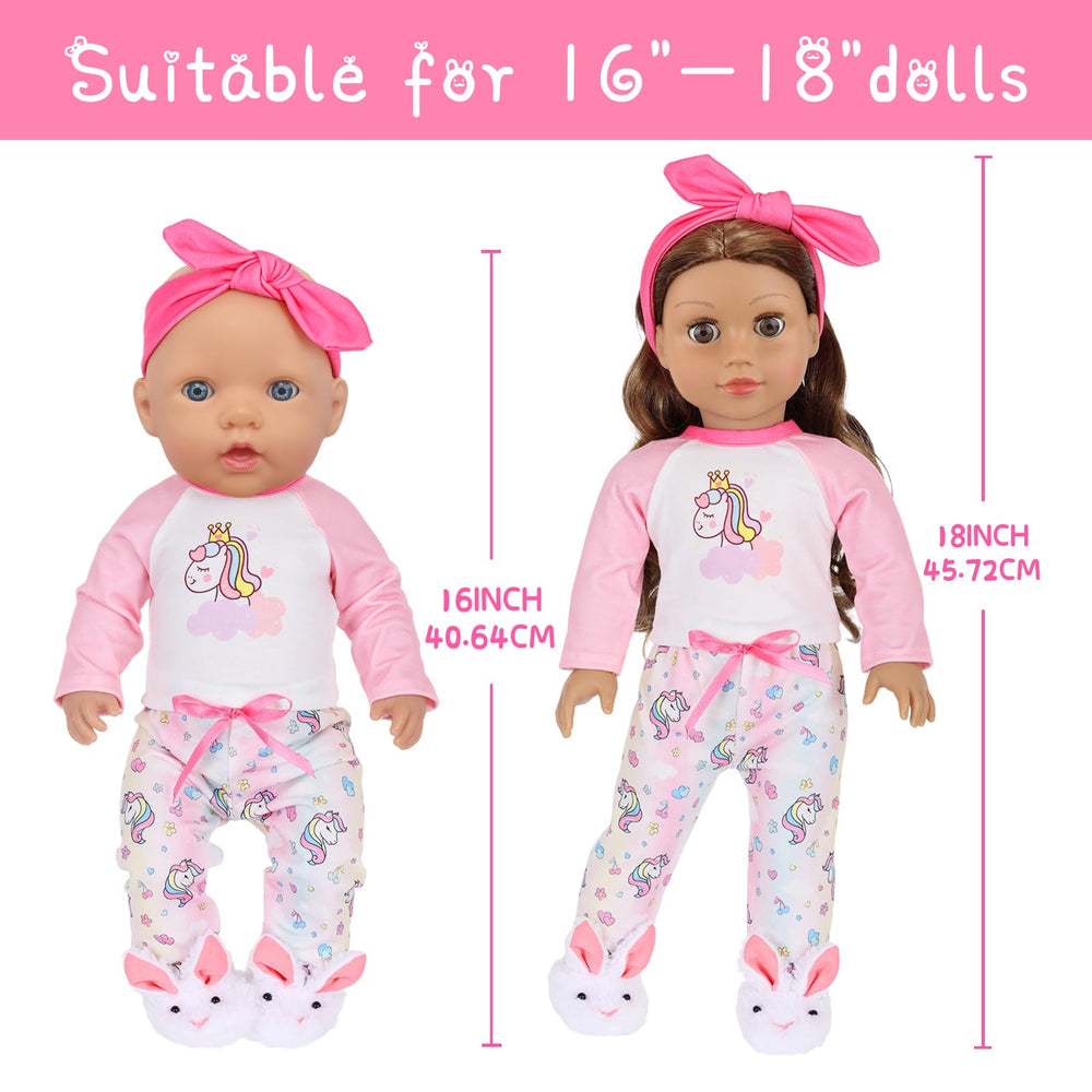 K.T. Fancy gift-ready packaging for 18-inch doll sets