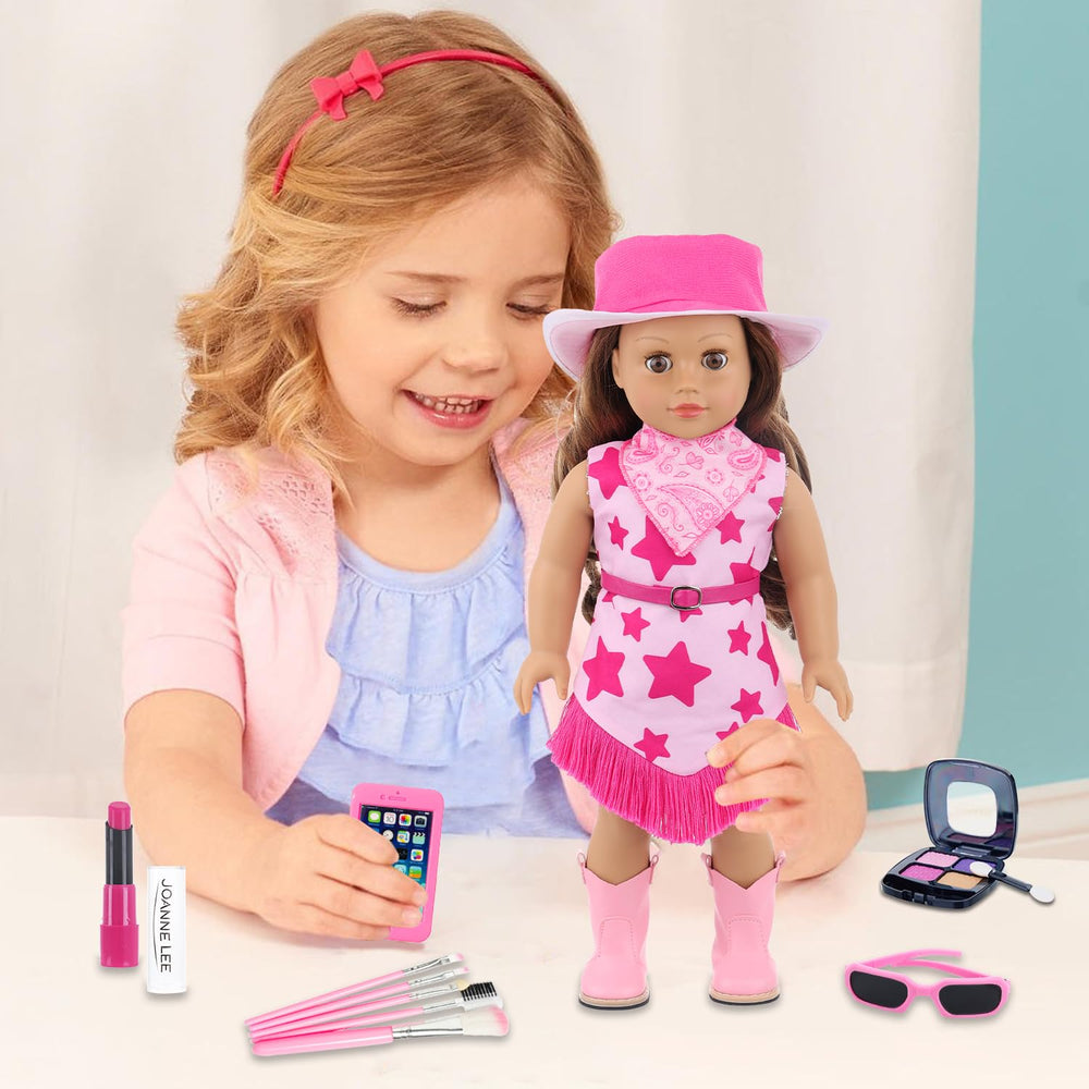 K.T. Fancy belt adds authentic accessory detail to doll costumes.