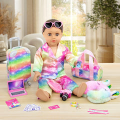 K.T. Fancy doll camera accessory, ideal for pretend photos.
