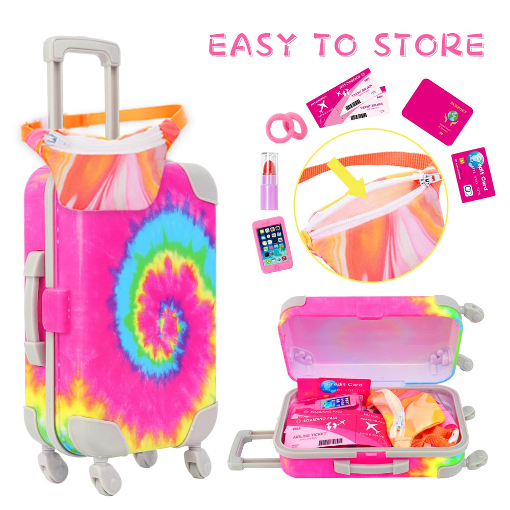 KT Fancy doll waist bag for organized accessory storage