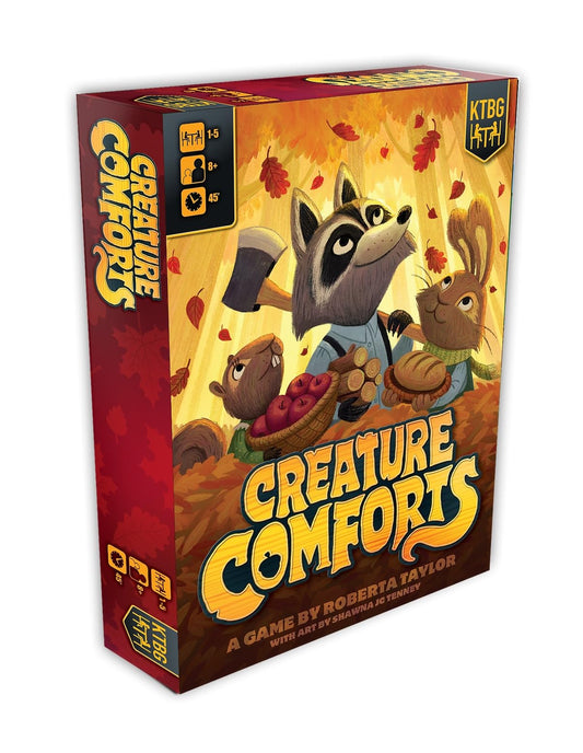 KTBG Creature Comforts: cozy soup bowl scene to warm a woodland den.