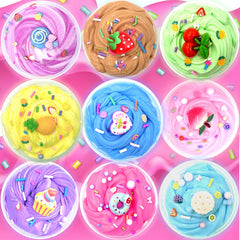 KUALUDJIT cake charms close-up decorative slime accessories for colorful builds