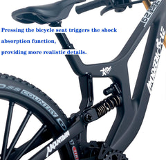 Kuasting detailed bike design with realistic finish for collectible display