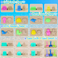 KUBUSFLY colorful shovels and rakes for sensory digging fun