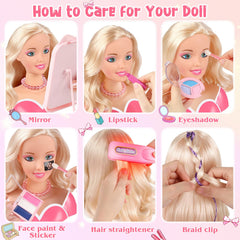 KUBUSFLY hair rollers and bands enable braids and voluminous updos