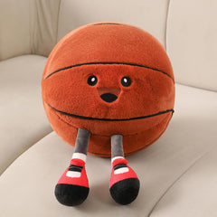 KUCCO-PILLOW basketball plush 11 inch for cuddling and room decor.