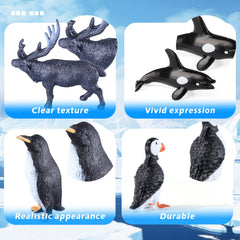 Kukifun snowy owl figurine supports nature-inspired crafts and storytelling.