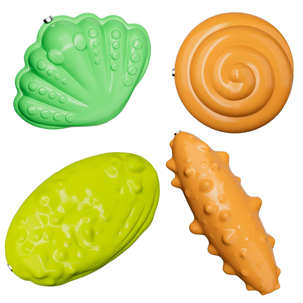 BPA-free ABS plastic parts with smooth edges for safe play.